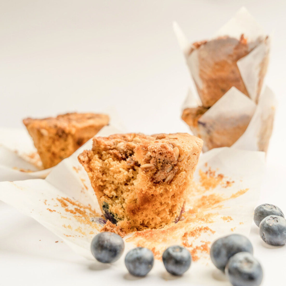 Blueberry Crumble Muffin Kit (Gluten-Free)